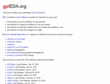 Tablet Screenshot of git.gpleda.org